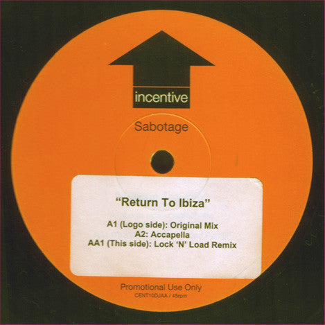 Sabotage (3) : Engine Trouble (12", Promo)