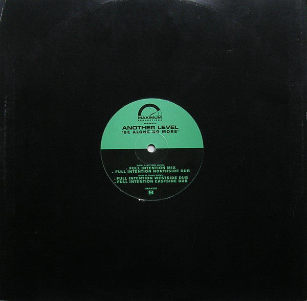 Another Level : Be Alone No More (12", Promo)
