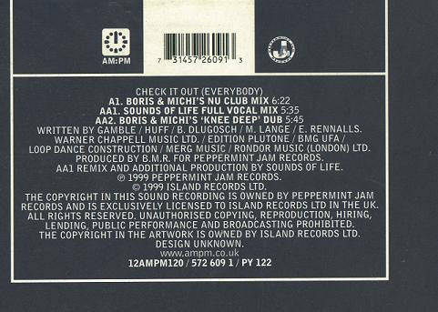 BMR Featuring Felicia Uwaje : Check It Out (Everybody) (12", Dua)