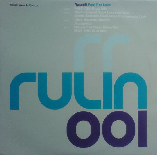 Russell : Fool For Love (2x12", Promo)