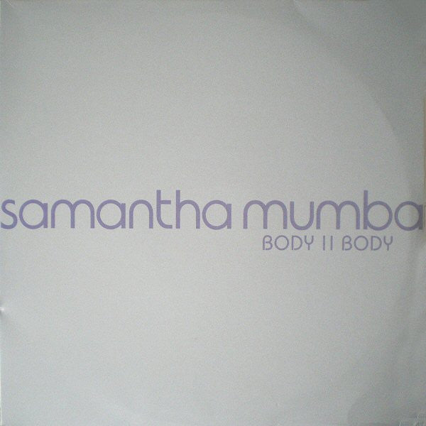 Samantha Mumba : Body II Body (2x12", Single, Promo)