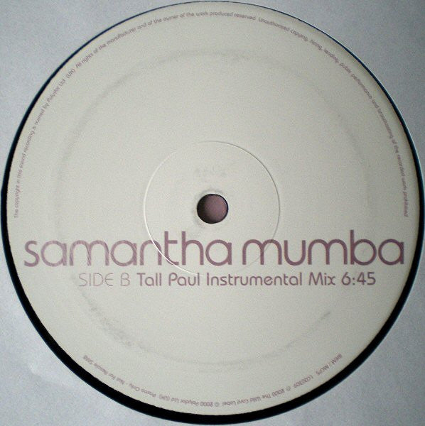 Samantha Mumba : Body II Body (2x12", Single, Promo)