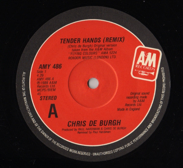 Chris de Burgh : Tender Hands (Remix) (12")