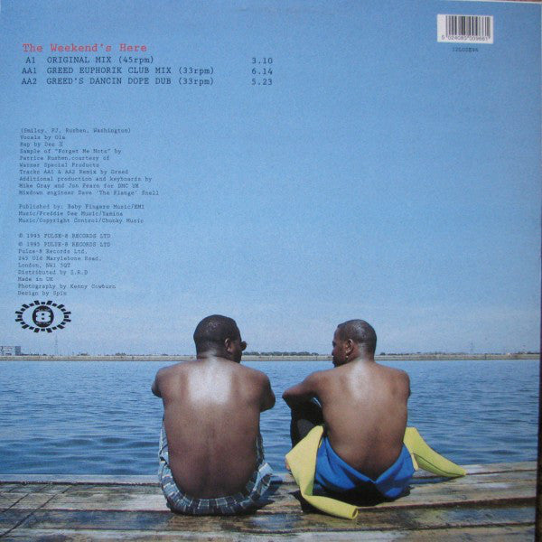 Shut Up & Dance : The Weekend's Here (12", Single)