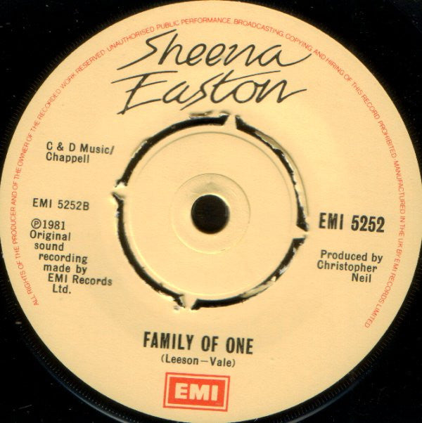 Sheena Easton : You Could Have Been With Me (7", Single)