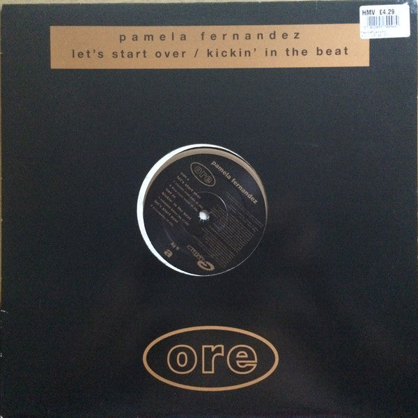 Pamela Fernandez : Let's Start Over / Kickin' In The Beat (12")