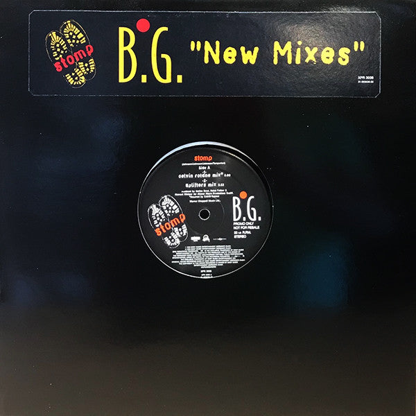 B.G. The Prince Of Rap : Stomp (12", Promo)