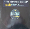 Heavy Weather : Love Can't Turn Around (12", Promo)