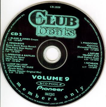 Various : Club Beats (Series 2 Volume 9) (2xCD, Comp, Promo)
