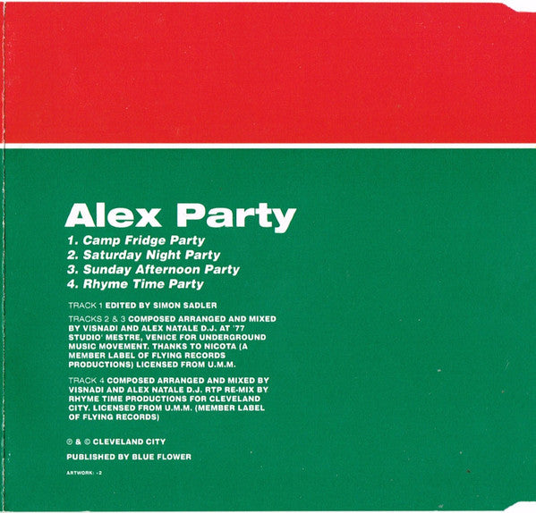 Alex Party : Read My Lips (CD, Single)