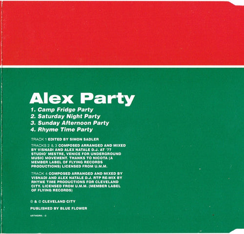 Alex Party : Read My Lips (CD, Single)