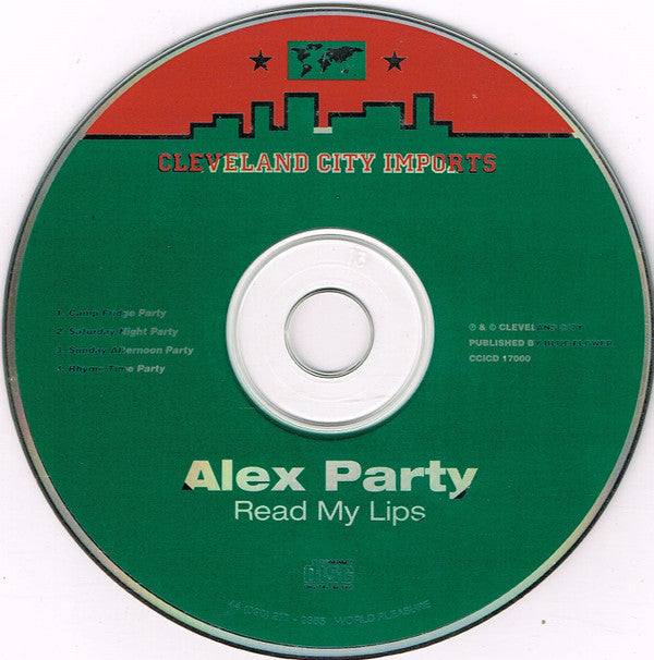 Alex Party : Read My Lips (CD, Single)