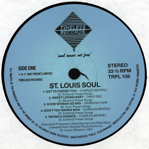 Various : Sound Of St. Louis Soul (LP)