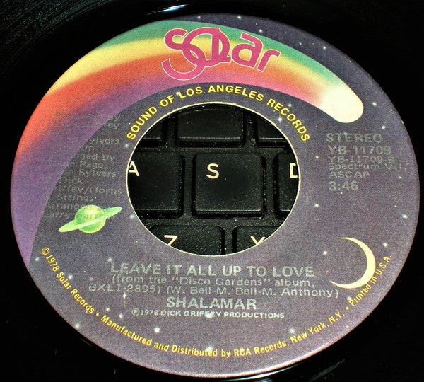 Shalamar : The Second Time Around (7", Single, Ind)