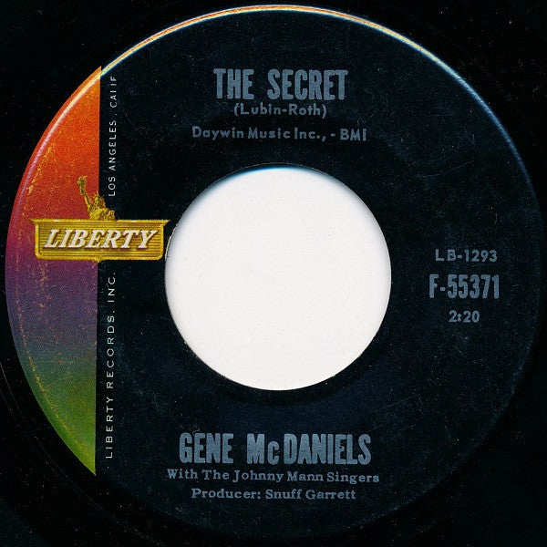 Eugene McDaniels With The Johnny Mann Singers : Tower Of Strength (7", Roc)