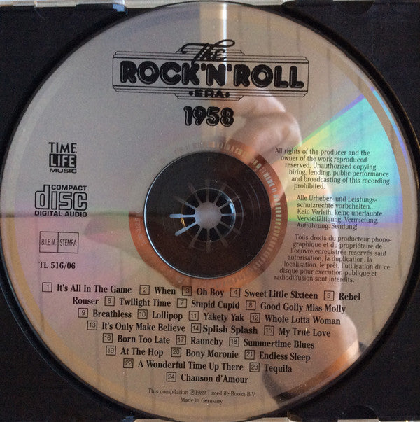 Various : 1958 (CD, Comp, RE, RM)