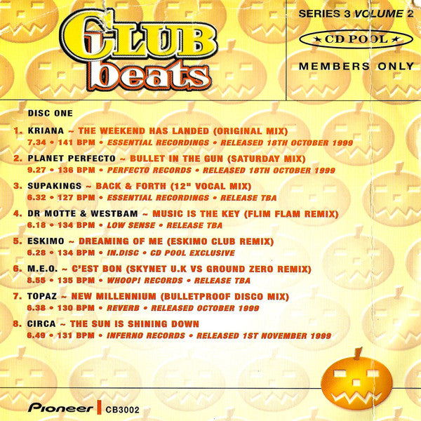 Various : Club Beats (Series 3 Volume 2) (2xCD, Comp, Promo)