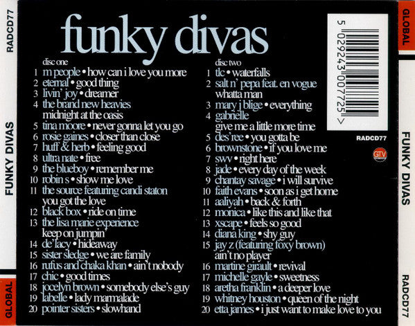 Various : Funky Divas (2xCD, Comp)
