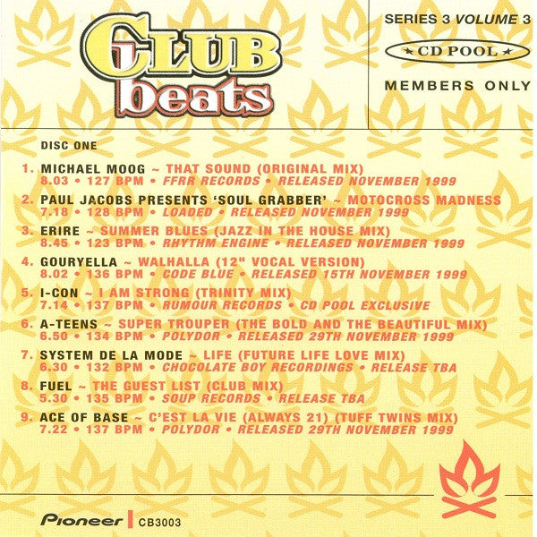 Various : Club Beats (Series 3 Volume 3) (2xCD, Comp, Promo)