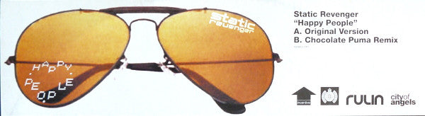 Static Revenger : Happy People (12", Promo)