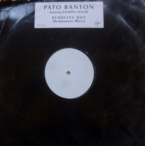 Pato Banton Featuring Ranking Roger : Bubbling Hot (Beatmasters Mixes) (12", W/Lbl)