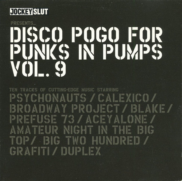 Various : Disco Pogo For Punks In Pumps Vol. 9 (CD, Comp)