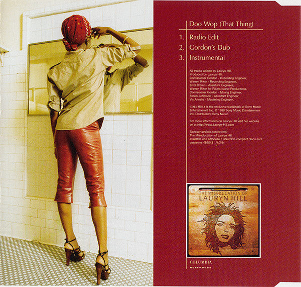 Lauryn Hill : Doo Wop (That Thing) (CD, Single, CD1)