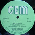 Patrick Hernandez & Hervé Tholance : Back To Boogie (12")