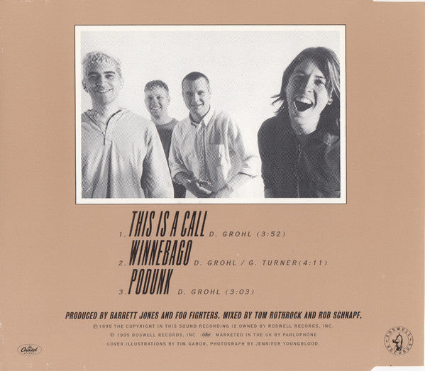 Foo Fighters : This Is A Call (CD, Single)