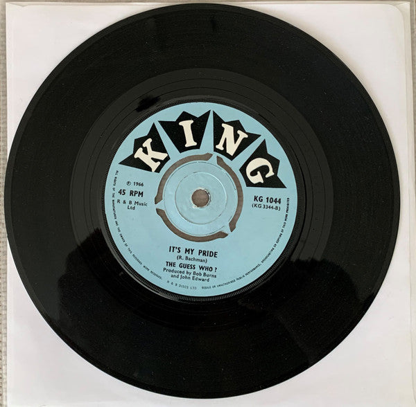 The Guess Who : His Girl / It's My Pride (7", Single)