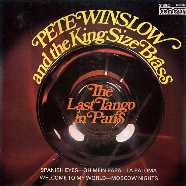 Pete Winslow And The King Size Brass : The Last Tango In Paris (LP)