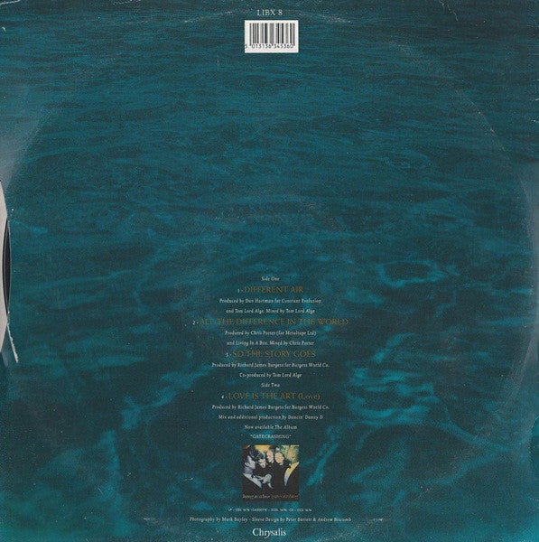 Living In A Box : Different Air (12", Single)