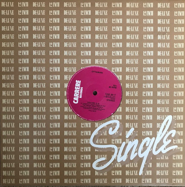 Ottawan : You're O.K. / D.I.S.C.O. (12")