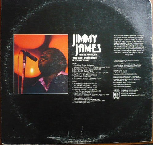 Jimmy James & The Vagabonds : You Don't Stand A Chance If You Can't Dance (LP, Album)