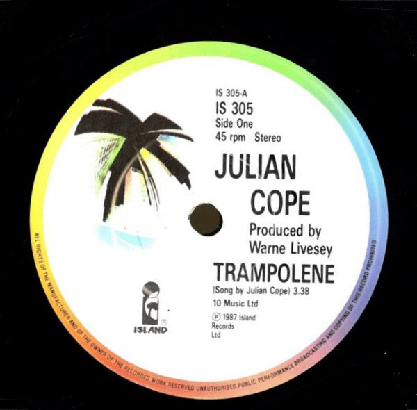Julian Cope : Trampolene (7", Single)