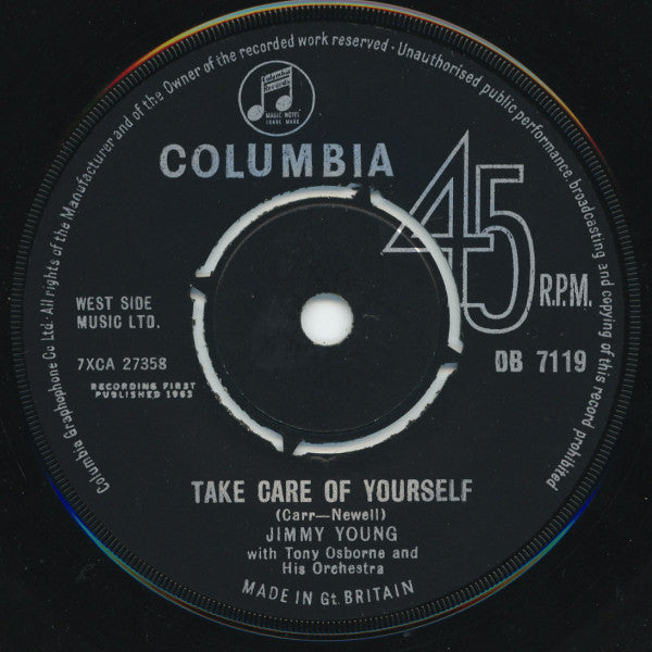 Jimmy Young (5) : Miss You  (7")