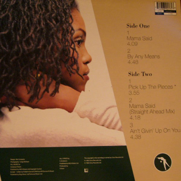 Carleen Anderson : Dusky Sappho E.P. (12", Single, Ltd, Num)