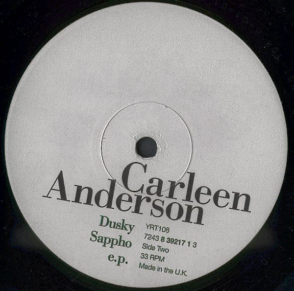 Carleen Anderson : Dusky Sappho E.P. (12", Single, Ltd, Num)
