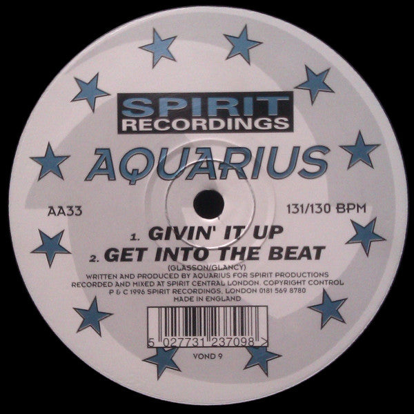Aquarius (2) : Find The Groove (12")