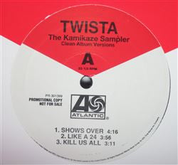 Twista : The Kamikaze Sampler (12", Promo, Smplr)