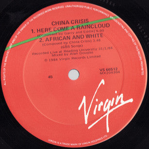 China Crisis : Hanna Hanna (Extended Mix) (12")