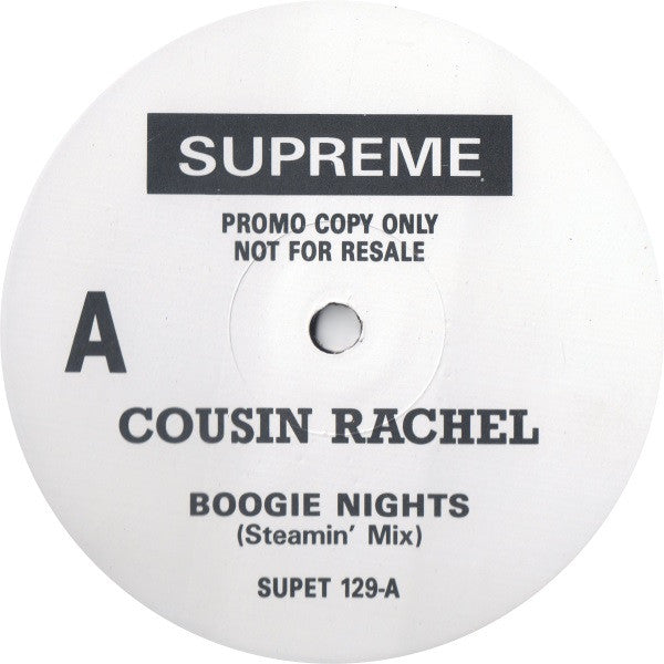 Cousin Rachel : Boogie Nights (12", Promo)