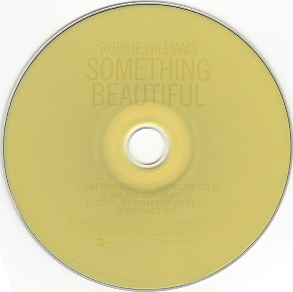 Robbie Williams : Something Beautiful (DVD, PAL)