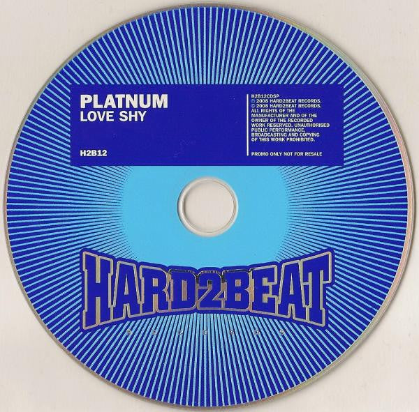 Platnum (3) : Love Shy (CD, Single, Promo, Car)