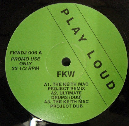 FKW (2) : Ultimate Drums (12", Promo)