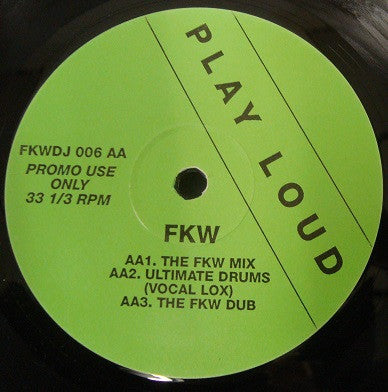 FKW (2) : Ultimate Drums (12", Promo)