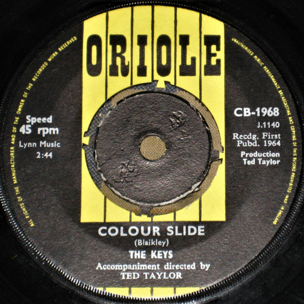 The Keys (3) : Colour Slide (7")