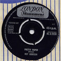 Roy Orbison : Pretty Paper /  Summersong (7", Single)