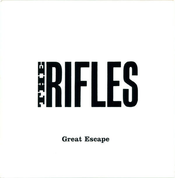 The Rifles : Great Escape (CD, Single, Promo)