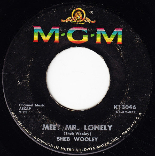 Sheb Wooley : That's My Pa / Meet Mr. Lonely (7", Single)